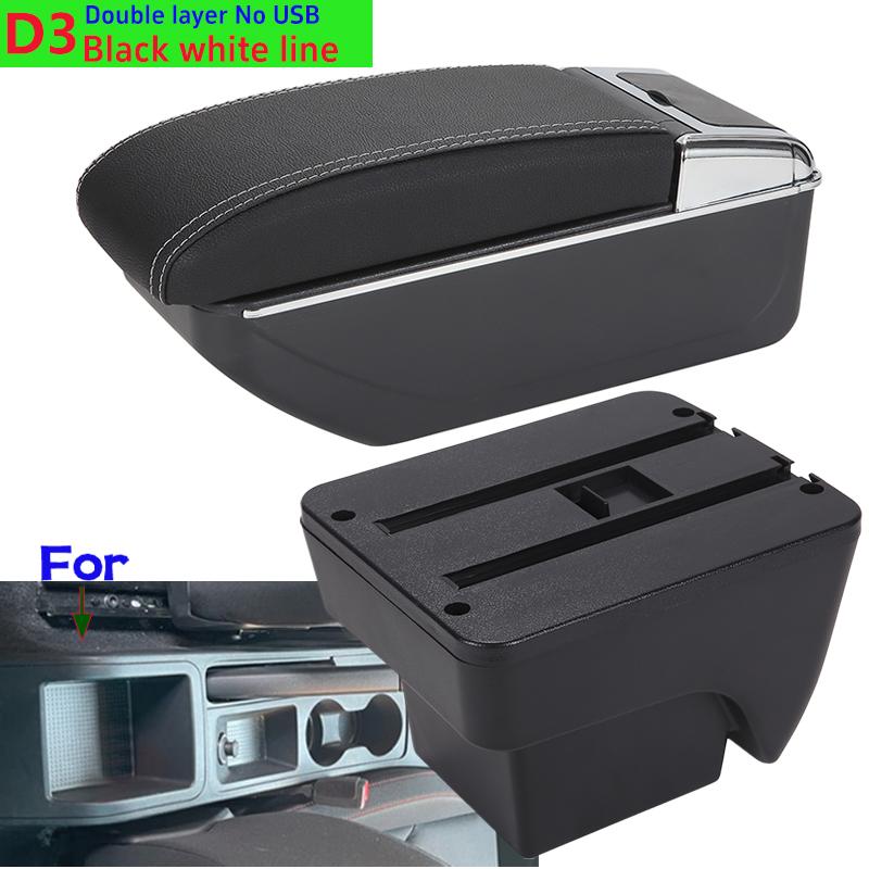 USYM3 For Seat Ibiza Armrest Box For Seat Ibiza 6j MK4 IV 6L Car Armrest 2018-2025 Storage Box Retrofit Parts Interior Car Accessories