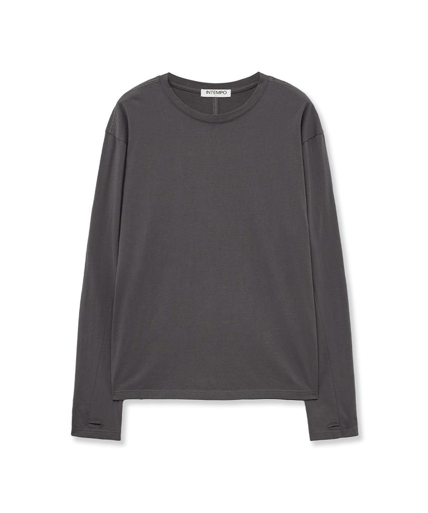 INTEMPOMOOD Spine Seam Long Sleeve: 3 Colors