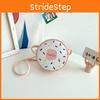 Design Donut Cartoon Children Crossbody Bag With Adorable Letter Image Use Daily