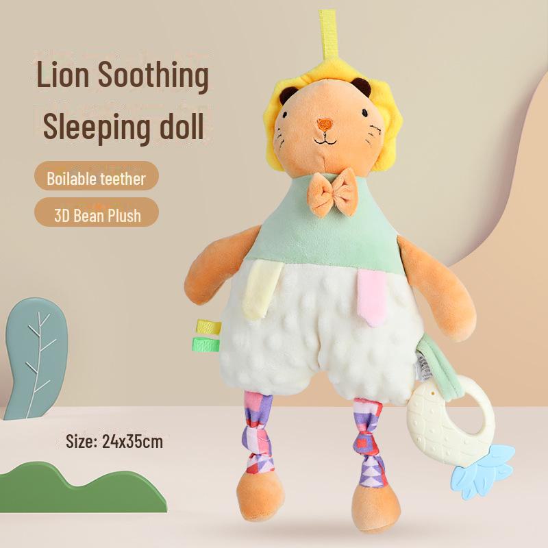 Cross-Border Baby Plush Animal Comfort Towel & Sleep Doll Toy