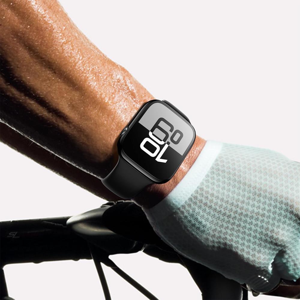 Ochrona ekranu do etui Apple Watch 11 10 42mm 46mm Akcesoria Poszycie Twardy zderzak z PC + Szkło hartowane Pokrowiec iWatch Seria 11
