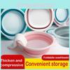 Versatile Folding Wash Basin Frame Children's Washbasin With Sturdy Silicone Design