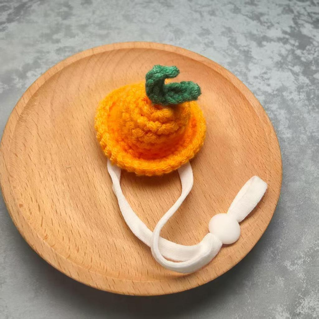Valentine's Pearl Desktop Goose Set with Mini Knitted Hat & Adjustable Wings Clothing