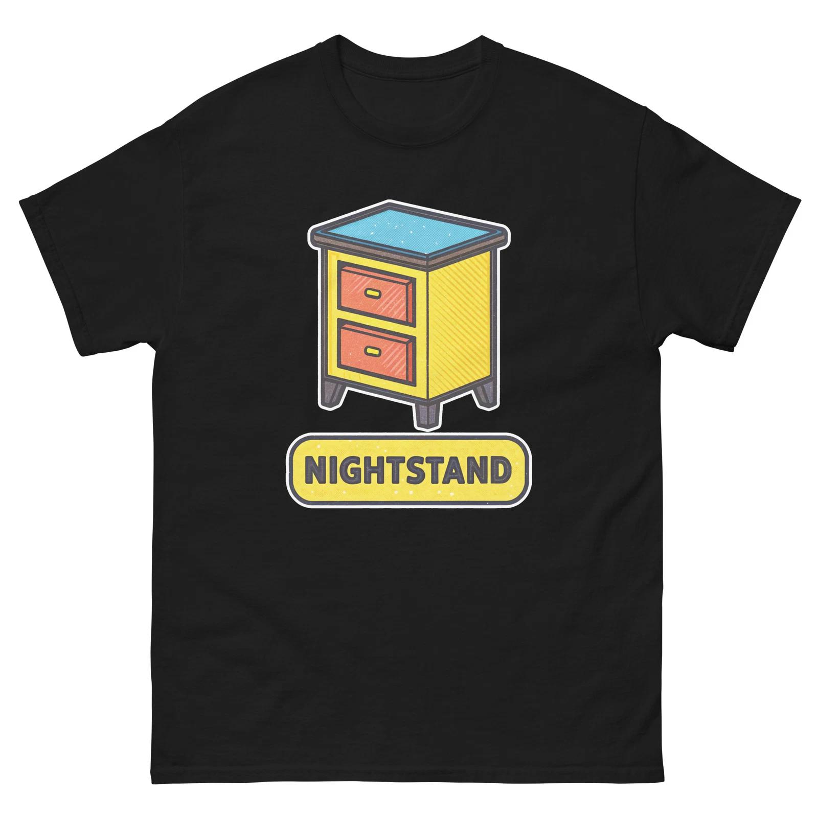 Night Stand Hotel Item Travel Motel T-Shirt M