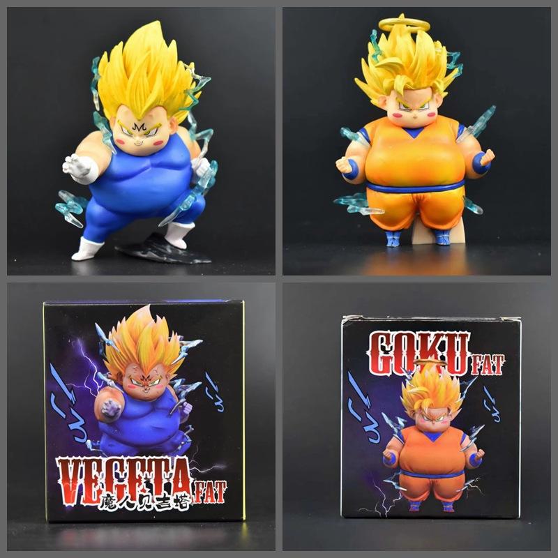 Q Version Of Domineering, Friesa, Fat Fat, Buo Vegeta, Wukong, Naba, Krin, Shalu, Boxed Figure.