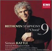 

CD RATTLE (SIMON) - Beethoven: Symphony No. 9 Chorus TOCE55505PROMO Japan ObiClassical Used