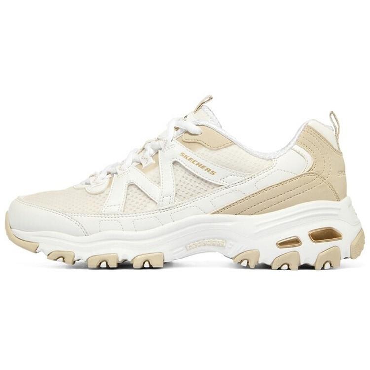 (WMNS) Skechers DLites  Khaki White  Women s 896079-WNT EU 35