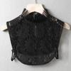 Fake Collar New Women Spring Autumn Versatile Sweaters Fashion Trend Lace Chiffon Popular Western Decorative