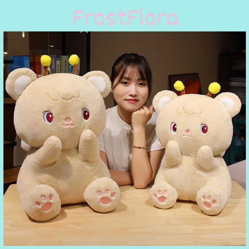 Adorable Plush Bee Bear Stuffed Animal Cute Soft Toy Perfect For Girlfriend's Birthday Gift