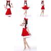 Women Deluxe Mrs Santa Claus Christmas Fancy Dress Costume For Festive Celebrations