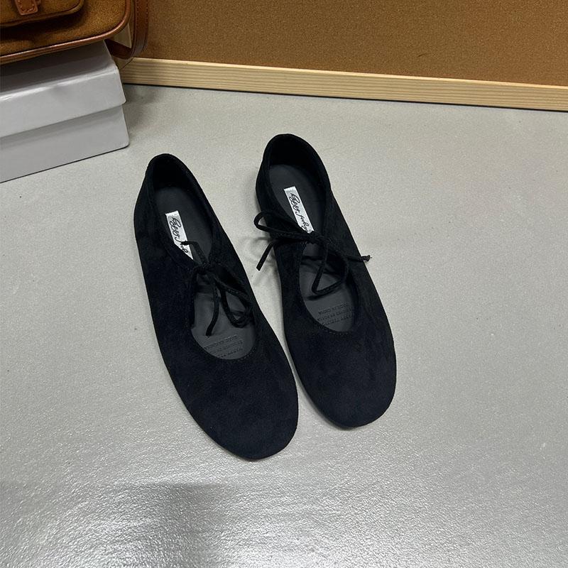 

Мода Мода Женские балетки с бантом-бабочкой Обувь Повседневная женская мягкая обувь Круглый носок Женские балетки Обувь слипоны 35 чёрный