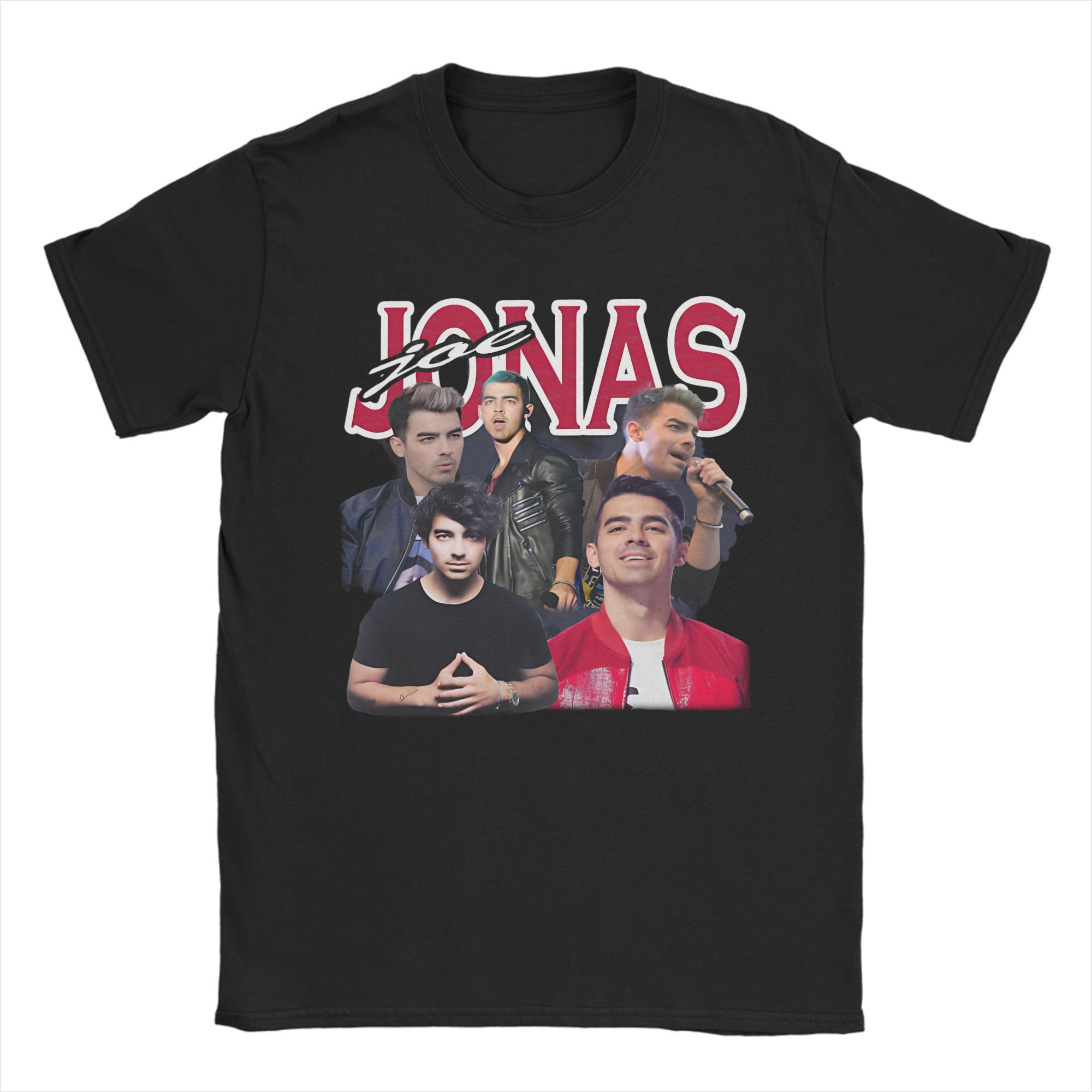 

Novelty J-Jonas Band B-Brothers T Shirt Men s Cotton Short Sleeve Round Neck Summer TopsTops L
