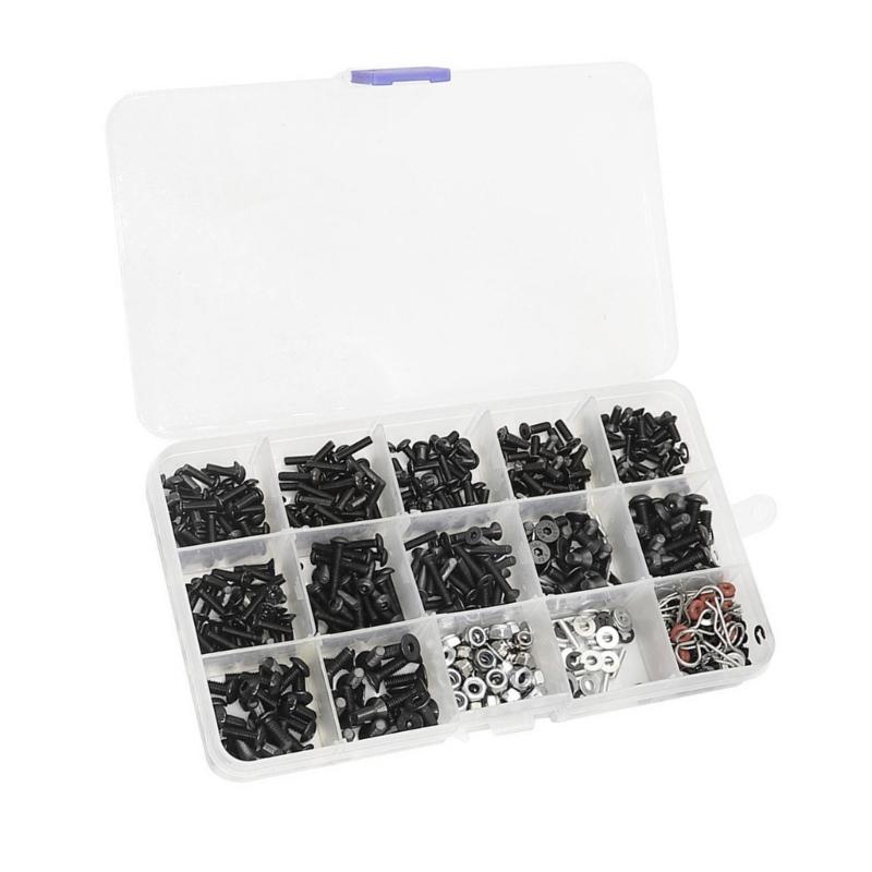 500Pcs Toy Car Tool Kit High Strength Screws For DIY Model Vehicle Maintenance And Upgrades