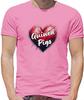 Love Cuore Porcellini D'India - T-Shirt - Guineas Maiale Guineapig Love Animali