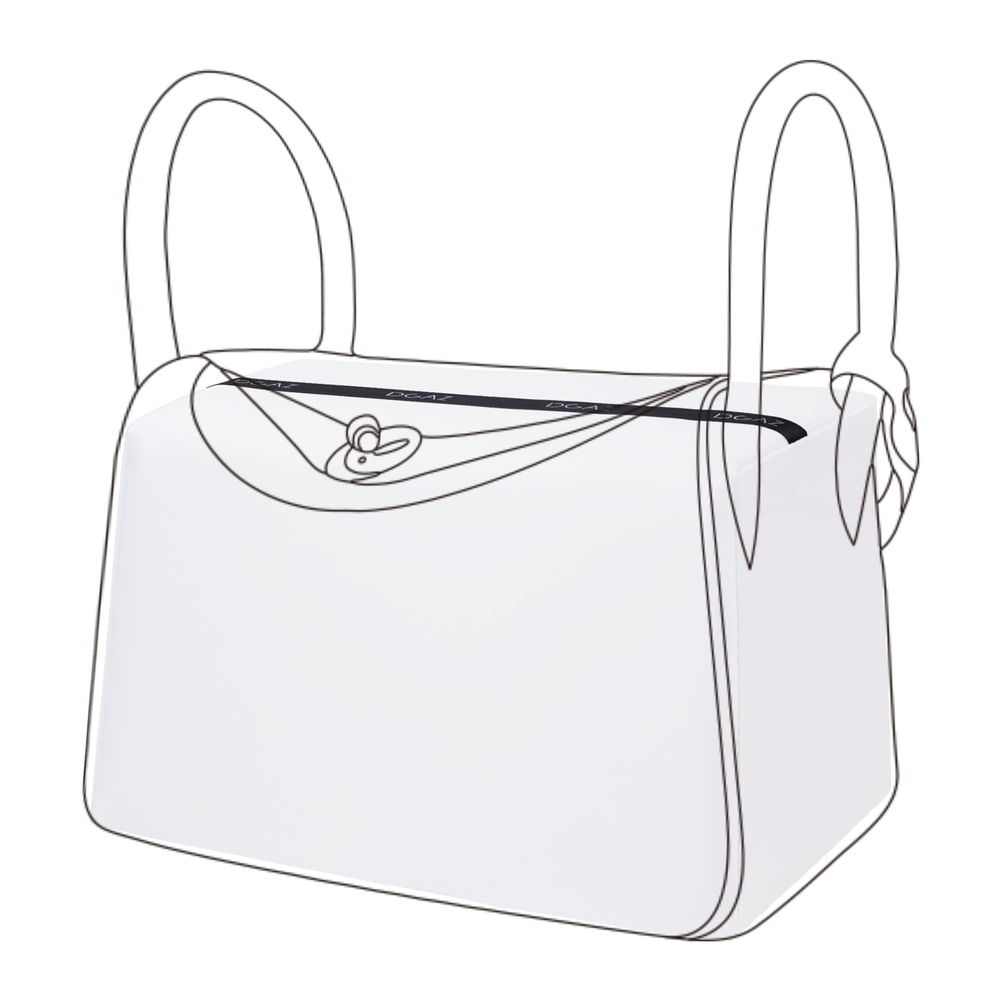 

Подушка для сумки DGAZ, Формодержатель для сумки, Предотвращает изменение формы сумки, Совместима с сумками Lindy mini/19/26/30/34 (Белый, Мини Lindy 19)