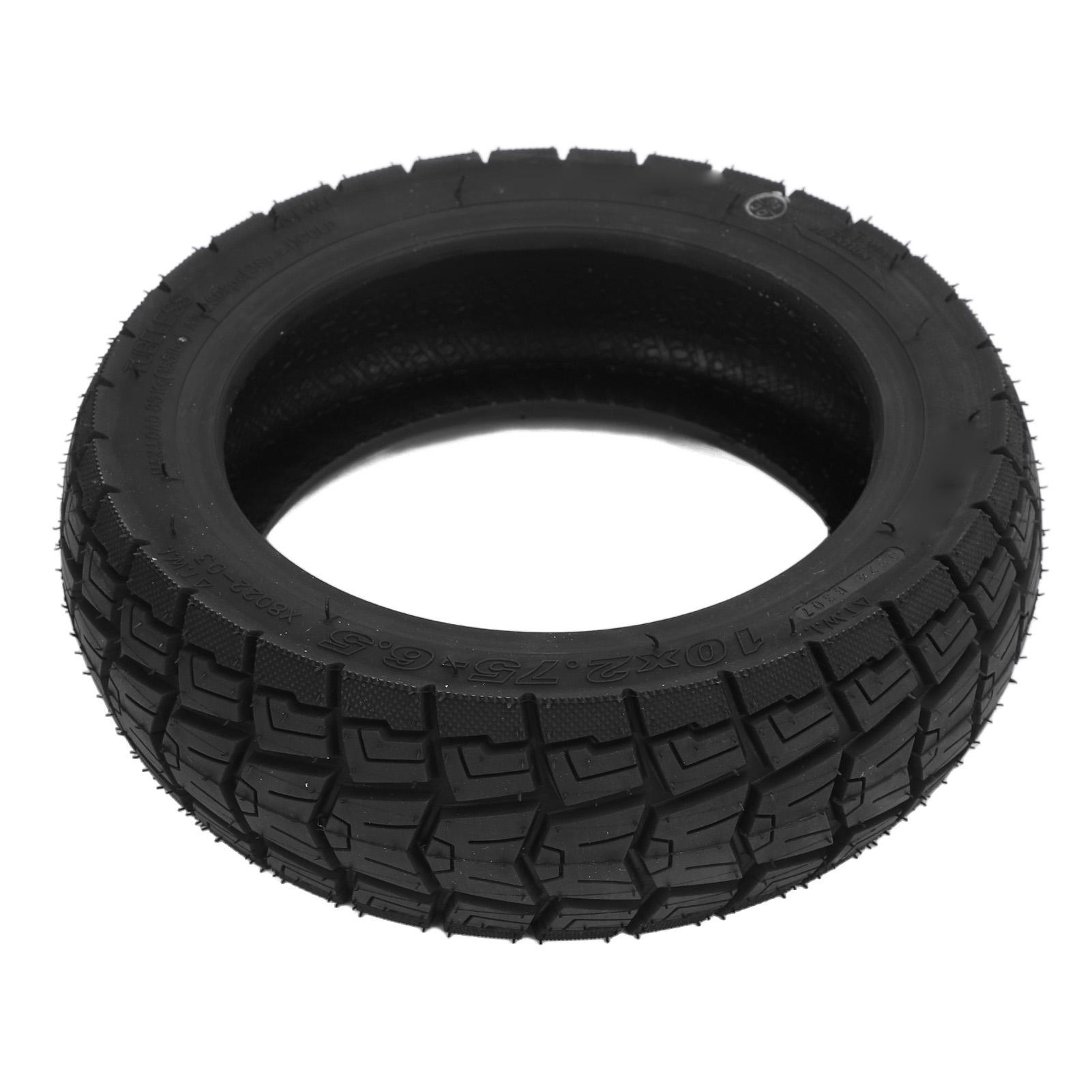 10x2.75-6.5 Резиновые шины для электросамоката Сильное сцепление Предотвращение скольжения Замена Резиновая вакуумная шина для электросамоката Шина для самоката