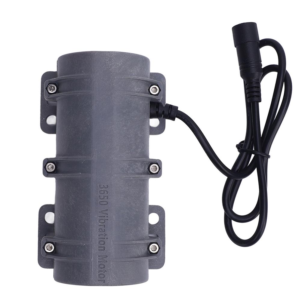 Vibration Motor 3650 DC 3800RPM with Adjustable Speed Adapter Double Eccentric for Massaging Bed