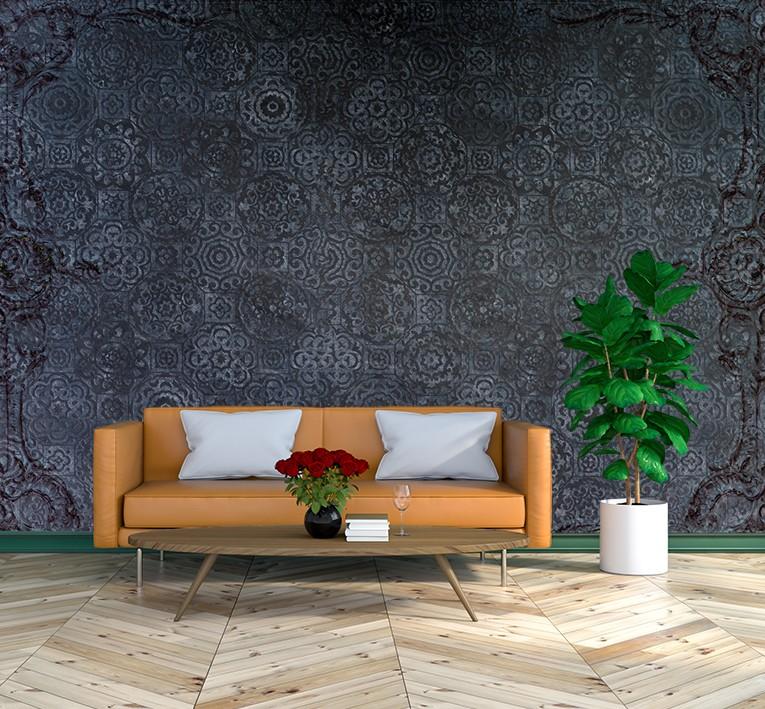 Wallpaper Blue mandalas