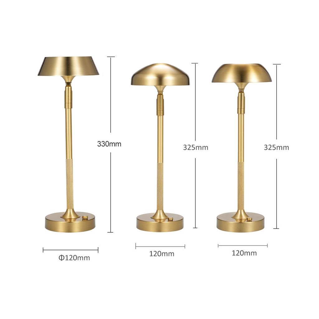 Vintage bar table lamp atmosphere creative led metal bedside book light study reading eye protection usb night light