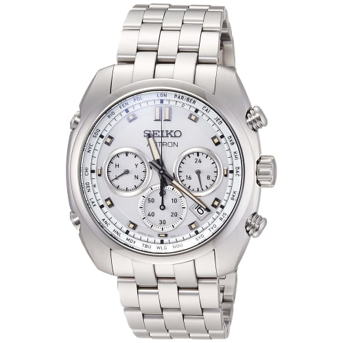 Seiko Astron ORIGIN Solar Radio-Controlled World Time Chronograph SBXY025
