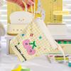 Large Capacity Cute Pencil Case Dopamine Stationery Storage Bag Fashion Plaid Pen Bag  Gifts
