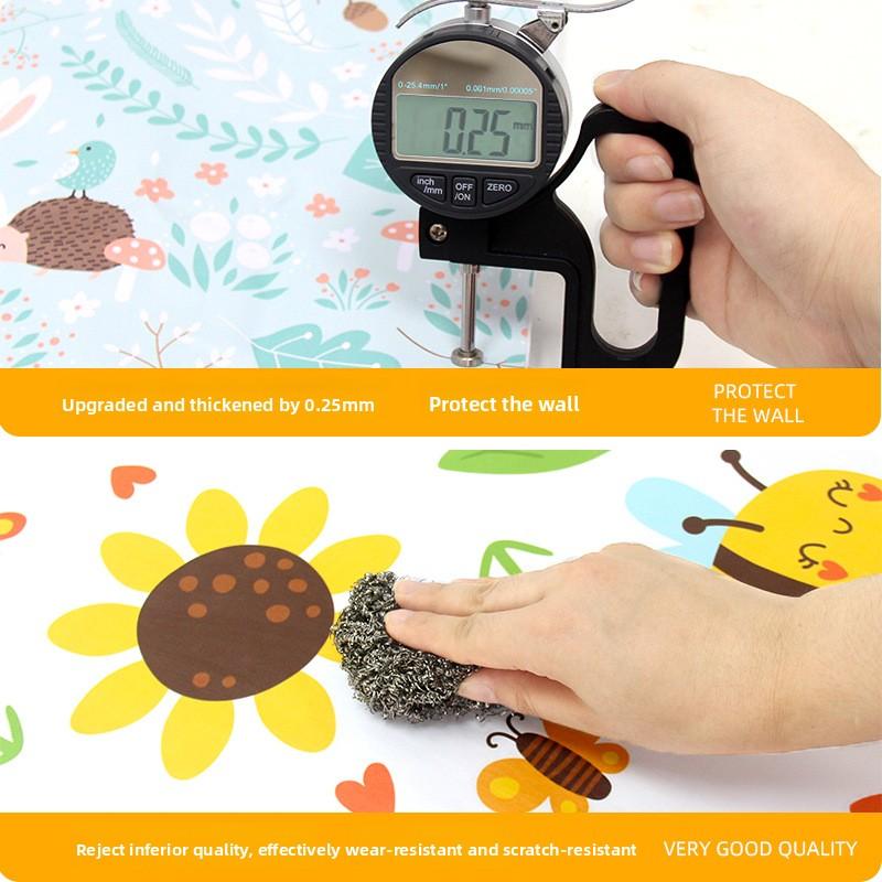 Vodotěsná a odolná proti vlhkosti Omyvatelná Tapeta na pozadí do ložnice, pokoje, obývacího pokoje Domácí Samolepka na zeď