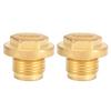 2pcs Differential Diff Brass Filler Drain Plugs with Seal Ring Fits for Land Rover Discovery 2