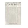 Ultra-Thin Transparent French Nail Art Templates - Hollow Stickers with Pat-on Glue