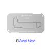 Mijing Z20 Pro Reballing Stencil Fixture Kits for iPhone X-17 Pro Max Motherboard Middle Frame Planting Tin Platform Hand Tools
