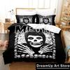 3D Print The Misfits Glenn Danzig Bedding Set Boys Girls Twin Queen King Size Duvet Cover Pillowcase Bed boys Adult