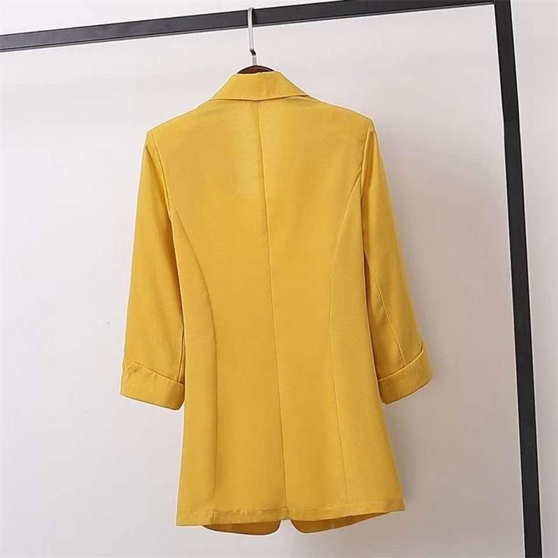 Women's Suit Women's Jacket Solid Color Loose Oversize Coat Spring Summer Jackets
