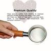 2 Pcs Coffee Filters, 5.1/5.3/5.8cm (2.01/2.09/2.28inch) Espresso Puck Screen Reusable Stainless Steel Barista Coffee Filter Mesh Plate Espresso