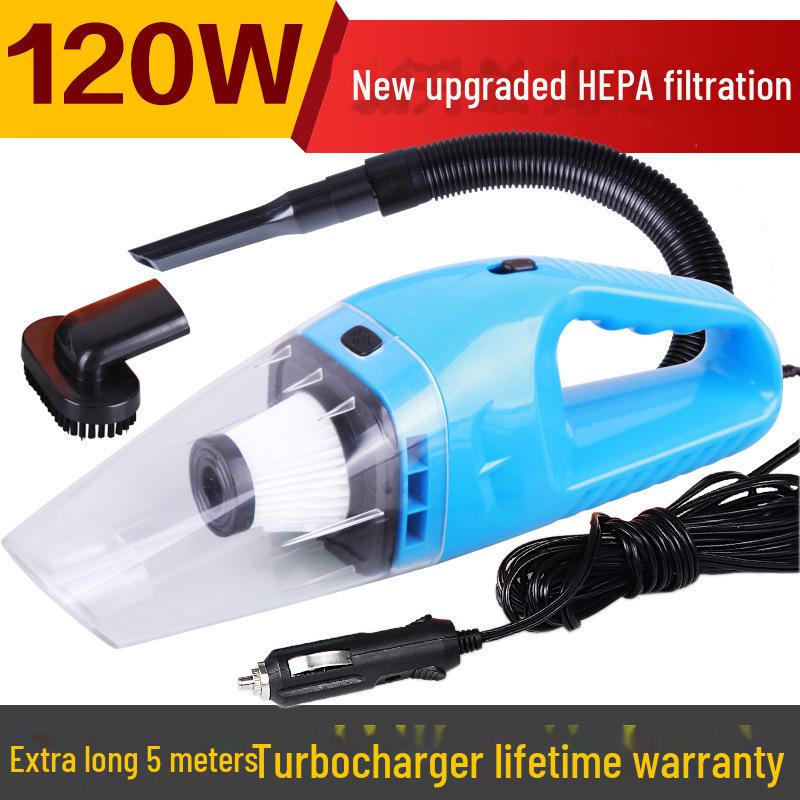 High power wet and dry car vacuum cleaner - Perfect gift for car and home use