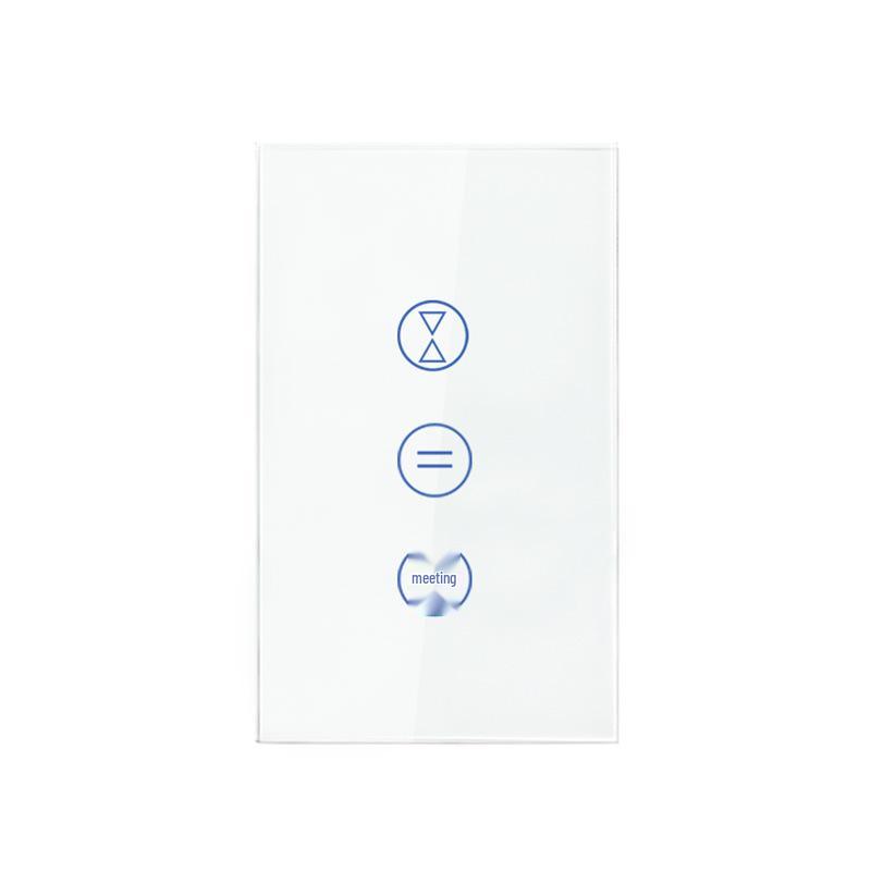 Graffiti WiFi Touch Panel Smart Curtain Switch with App Remote Control