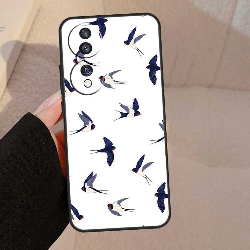 Birds Flock For Honor 90 70 50 Lite Magic 5 Pro 8X 9X Phone Case For Honor X8a X9a X7a X6a X9 X7 X8 X9b