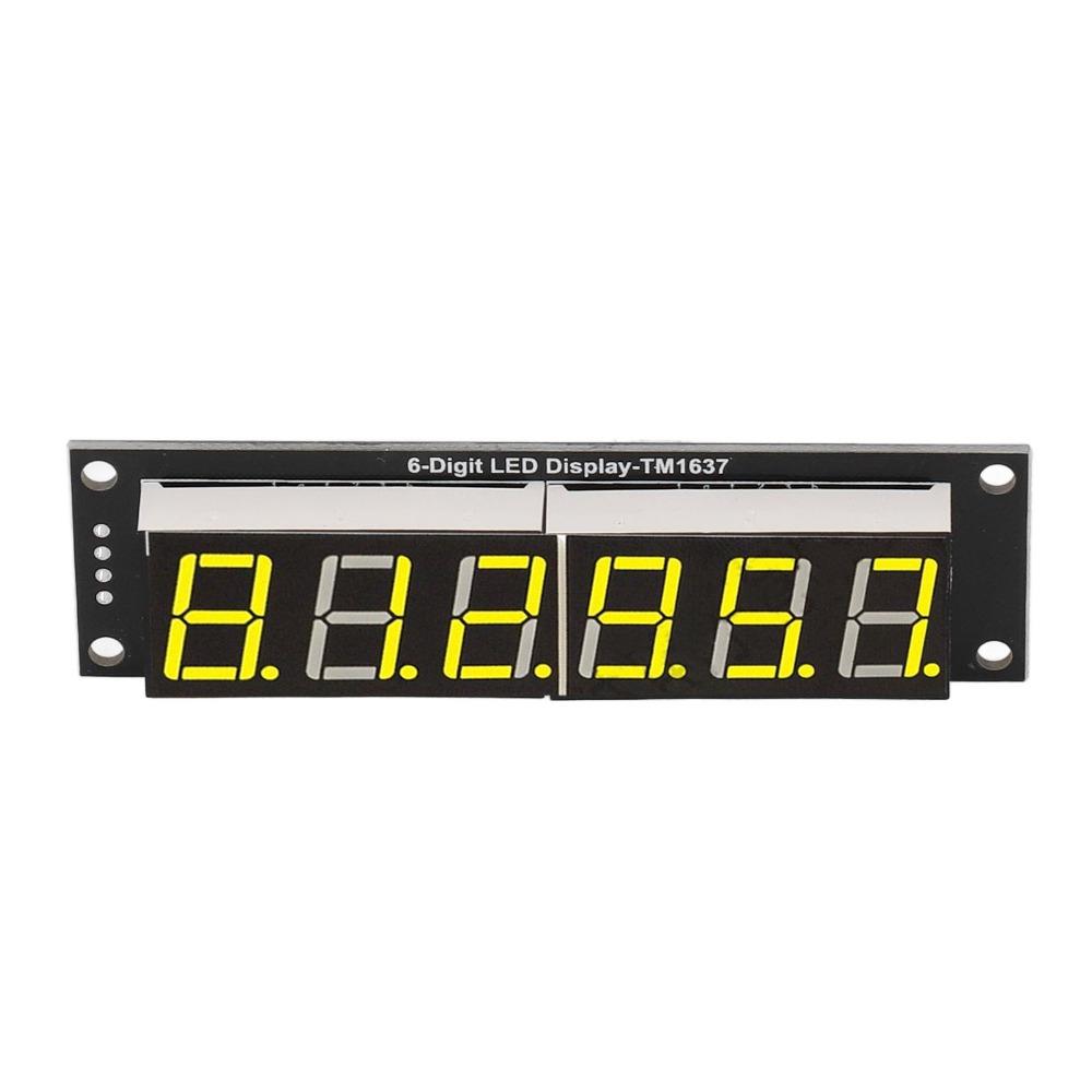 6 Digit 7 Segment Digital Tube Module 0.56in LED Display Digital Tube DIY Electronics