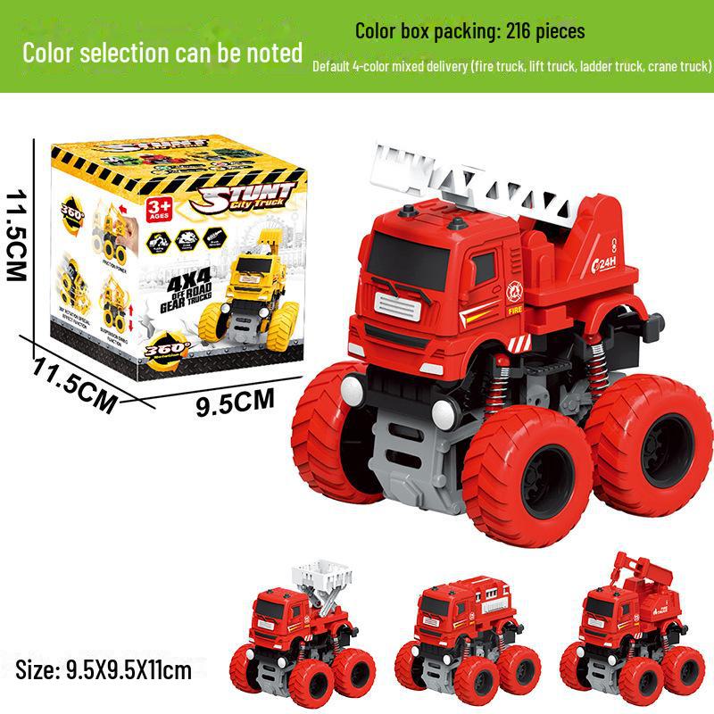 Children's Dinosaur Inertia Car: Four-Wheel Drive Off-Road Toy