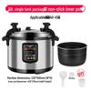 Hemisphere Commercial Electric Pressure Cooker - Large Capacity (15L To 45L) High-Pressure Rice Cooker for Hotels and Restaurants