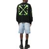 OFF WHITE Sweatshirt Men's Black OMBA054F23FLE0081050