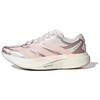 Adizero Evo Sl Exo Comfortable Versatile Casual Running Shoes Women Sneakers Pink White KJ0439