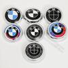 3D ABS Chrom Schwarz Emblem für BMW X5 E70 F15 Auto Logo X6 E71 F16 Heckklappe X3 F25 50. Jahrestag X4 F26 Abzeichen Heckabzeichen