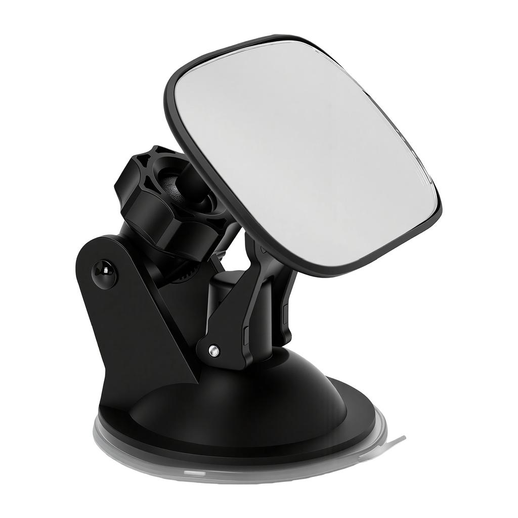 Miroir Rétroviseur Intérieur de Voiture pour Bébé Grand Angle Miroir Convexe pour Voir les Passagers Arrière Installation Facile Ventouse