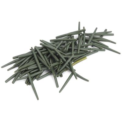 100 Stück Set 36MM Karpfenangeln Rig Anti-Tangle Sleeves Terminal Connect Gummischlauch