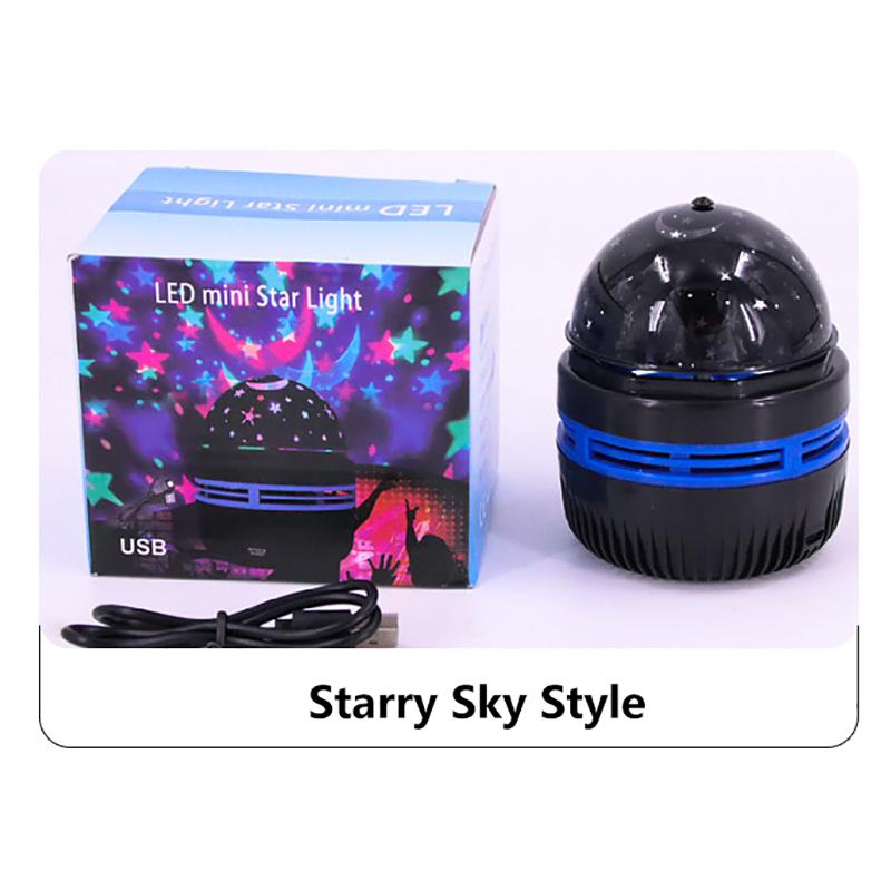 Nachtlicht USB Sternenhimmel Projektion Sternengalaxie Projektor Zimmer Dekoration Magische Kugel Lampe