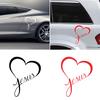 Jesus Heart Removable Waterproof Car Styling Window Bumper Decal Decor Sticker
