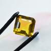 Yellow Topaz 42.65 Ct Square Cut Glorious Natural Loose Gemstone CERTIFIED