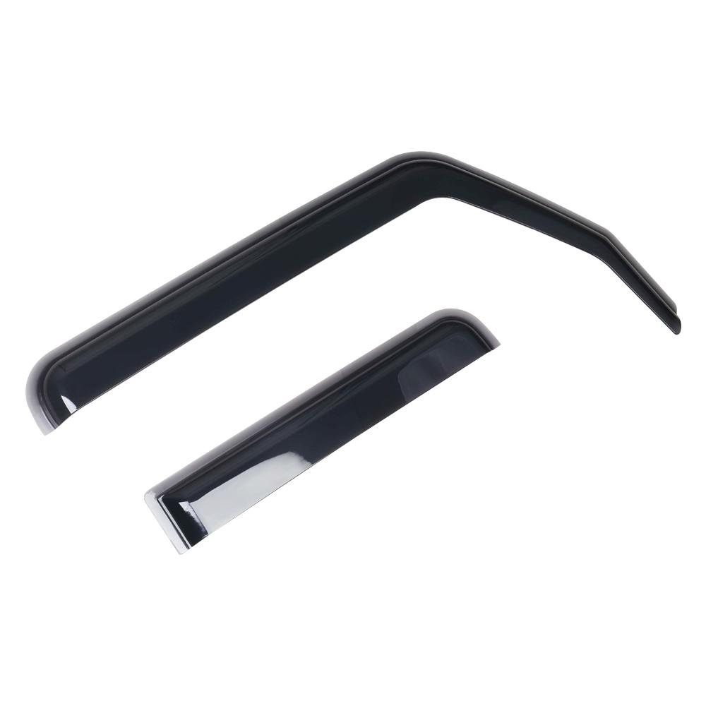 4 Pièces 4 Portes Déflecteurs de Vent de Fenêtre Abris Pluie Pare-Soleil Auvent ABS Garde-Boue Évent Ombrage Pour Jeep Wrangler JK JL JT L2019 NTRIX