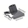 Satellite Pipe Adapter Mounting Aluminum Alloy Windproof Signal Bracket Roof Mount Kit