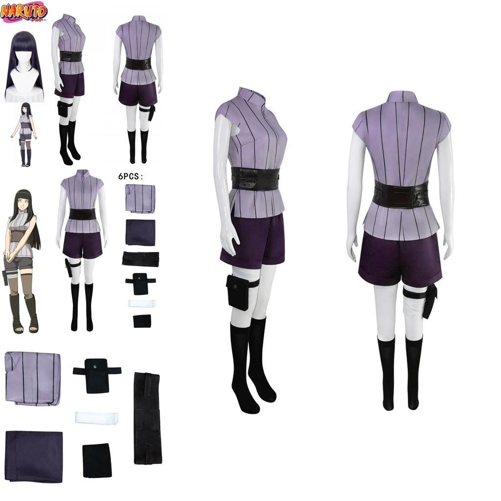 Naruto Hyuga Hinata Cosplay Costume Halloween Outfit Carnival Set Gift