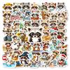 56 Cute Cartoon Raccoon Graffiti Stickers Do Not Repeat Suitcase Skateboard Decorative Stickers Batch